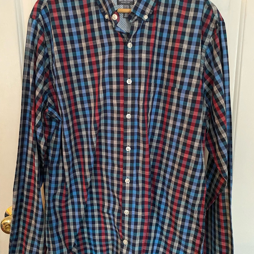 Men's Multicolor Plaid Shirt
